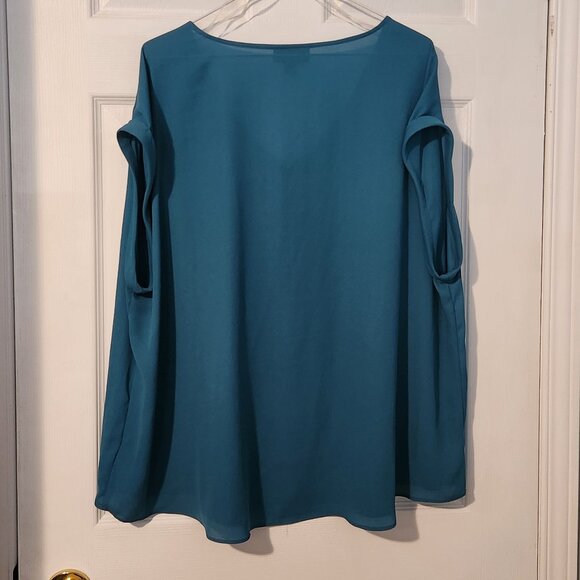 Blue Blouse, Women's, Size 1x - Picture 2 of 4